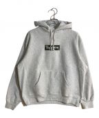 SUPREMEシュプリーム）の古着「23AW Box Logo Hooded Sweatshirt/23AWボックスロゴフーディースウェットシャツ」｜グレー