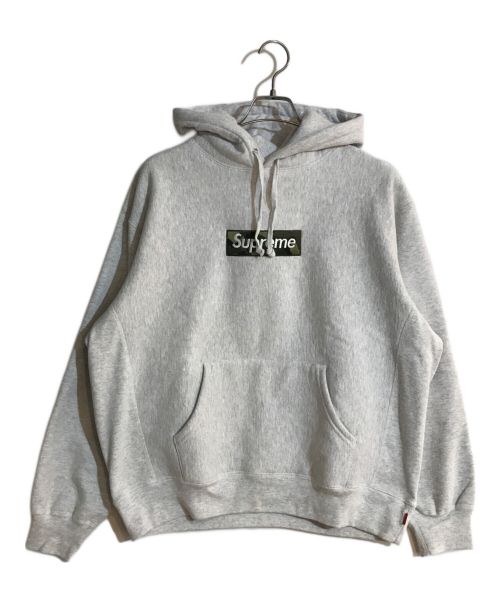 SUPREME（シュプリーム）Supreme (シュプリーム) 23AW Box Logo Hooded Sweatshirt/23AWボックスロゴフーディースウェットシャツ グレー サイズ:Mの古着・服飾アイテム