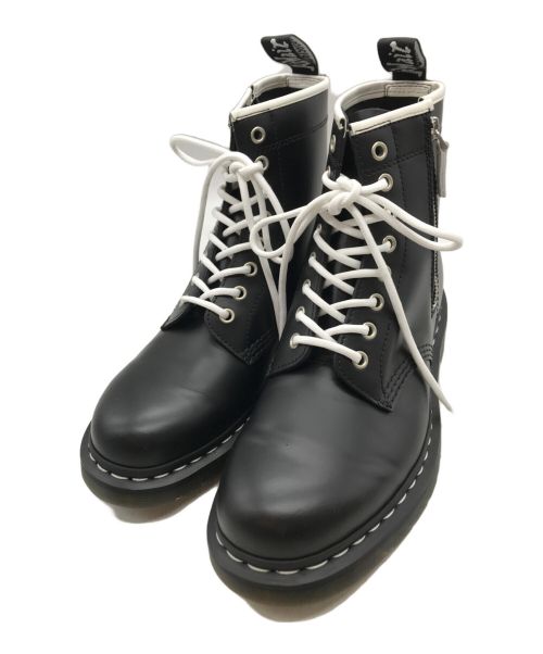 Dr.Martens（ドクターマーチン）Dr.Martens (ドクターマーチン) 1460 ZIPPED HDW 8 ホール ブーツ ブラック サイズ:UK7の古着・服飾アイテム