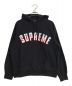 Supreme（シュプリーム）の古着「icy arc hooded sweatshirt/アイシーアークフーデッドスウェットシャツ」｜ネイビー