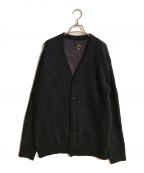 Needles×JOURNAL STANDARDニードルズ×ジャーナル スタンダード）の古着「別注 22AW MOHAIR CARDIGAN/モヘアカーディガン」｜ブラック