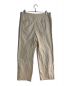 AURALEE (オーラリー) WASHED FINX TWILL EASY WIDE PANTS/ ウォッシュドフィンクスツイルイージーパンツ ベージュ サイズ:3：7000円