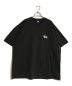 stussy（ステューシー）の古着「バックロゴプリントtシャツ」｜ブラック