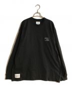 WTAPSダブルタップス）の古着「AII 01 LS COTTON Tシャツ」｜グレー