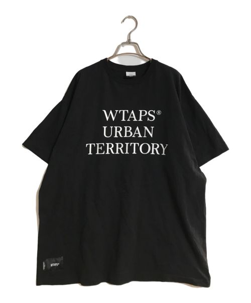 WTAPS（ダブルタップス）WTAPS (ダブルタップス) WUT SS COTTON T-SHIRT/コットンＴシャツ ブラック サイズ:4の古着・服飾アイテム