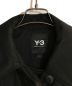 中古・古着 Y-3 (ワイスリー) PrimaLoft MATTE PADDED COAT/プリマロフトマットパテッドコート ブラック サイズ:M：20000円