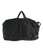 PORTERポーター）の古着「2WAY DUFFLE BAG/ダッフルバッグ」｜ブラック