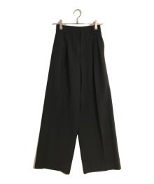 NEAU（ニュー）の古着「Tuck wide trousers/タックワイドトラウザーズ」｜グレー