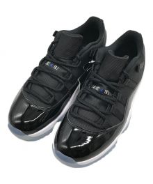 NIKE（ナイキ）の古着「Air Jordan 11 Retro Low "Black and Varsity Royal/Space Jam"/エアジョ―ダン11レトロローブラックアンドヴァーシティロイヤルスペースジャム」｜ブラック