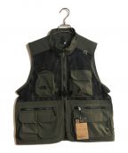 THE NORTH FACEザ ノース フェイス）の古着「Utility Mesh Vest/ユーティリティーメッシュベスト」｜オリーブ