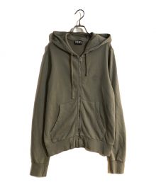 DIESEL（ディーゼル）の古着「S-CINN-HOOD-ZIP-E1」｜グリーン