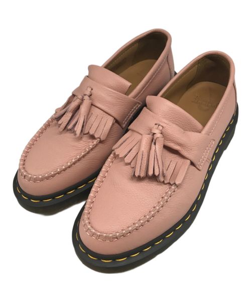 Dr.Martens（ドクターマーチン）Dr.Martens (ドクターマーチン) ADRIAN タッセルローファー ピンク サイズ:EU38の古着・服飾アイテム