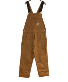 CarHartt（カーハート）の古着「ダブルニーオーバーオール」｜ブラウン