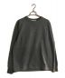 ACNE STUDIOS（アクネ ストゥディオス）の古着「LOGO CREWNECK SWEATER/ロゴクルーネックスウェット」｜ブルー