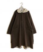 SUNSEAサンシー）の古着「W-FACE WOOL JEDI COAT」｜ブラウン