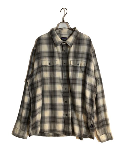 Patagonia（パタゴニア）Patagonia (パタゴニア) Buckshot Shirt グレー サイズ:XLの古着・服飾アイテム