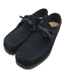 CLARKS×BEAUTY&YOUTH（クラークス×ビューティーアンドユース）の古着「別注 WALLABEE NAVY/ワラビー」｜ブラック