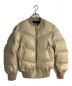 DIESEL（ディーゼル）の古着「W-STEN DOWN JACKET」｜ベージュ