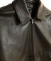 中古・古着 theory (セオリー) Gloss Leather Bomber JK ブラック サイズ:S：25000円