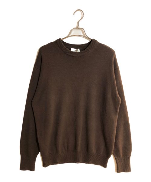 HERILL（ヘリル）HERILL (ヘリル) GOLDENCASH PULLOVER ブラウン サイズ:3の古着・服飾アイテム