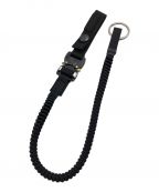 BAGJACKバッグジャック）の古着「pistol lanyard cobra ウォレットチェーン」｜ブラック