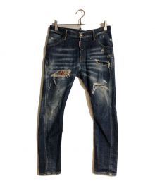 DSQUARED2（ディースクエアード）の古着「17AW KENNY TWIST JEANS/ケニーツイストジーンズ」｜インディゴ