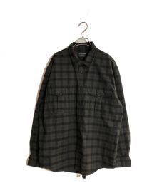 FILSON（フィルソン）の古着「長袖アラスカンガイドシャツ」｜HEATHER GRAY/BLACK