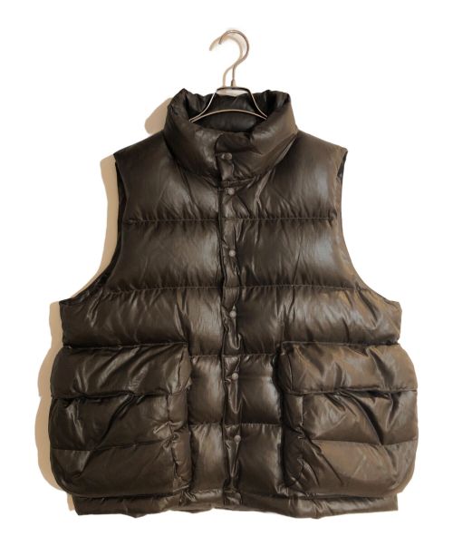 DAIWA PIER39（ダイワ ピア39）DAIWA PIER39 (ダイワ ピア39) TECH BACKPACKER DOWN VEST/テック バックパッカー ダウンベスト ブラウン サイズ:Mの古着・服飾アイテム