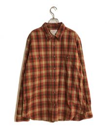 FILSON（フィルソン）の古着「Wildwood ボタンダウンシャツ」｜Burgundy & Tan