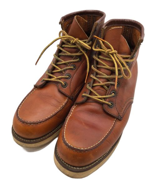 RED WING（レッドウィング）RED WING (レッドウィング) 97年製 6 INCH CLACCIS MOC ORO ブラウン サイズ:10の古着・服飾アイテム