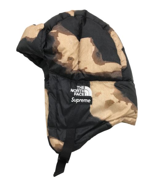 SUPREME（シュプリーム）SUPREME (シュプリーム) THE NORTH FACE (ザ ノース フェイス) Bleached Denim Print Nuptse Trooperの古着・服飾アイテム