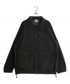 CHAOS FISHING CLUBカオスフィッシングクラブ）の古着「LOGO 3 LAYER COACH JACKET/ロゴスリーレイヤーコーチジャケット」｜ブラック