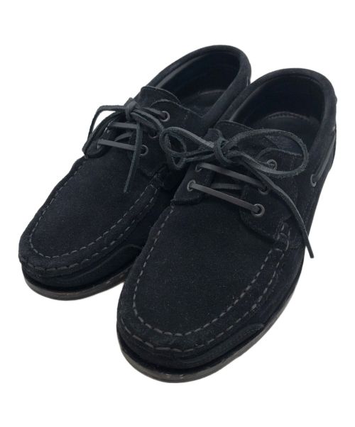 YUKETEN（ユケテン）YUKETEN (ユケテン) Mario Boat Shoe/マリオボートシューズ ブラック サイズ:41の古着・服飾アイテム