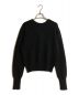 CLANE (クラネ) W FACE HALF ZIP YAK KNIT TOPS/ダブルフェイスハーフジップヤクニットトップス ブラック サイズ:1：10000円