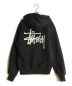 stussy (ステューシー) Zip up Hoody Parker/ジップアップフーディパーカー ブラック サイズ:S：10000円