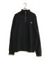 FRED PERRY（フレッドペリー）の古着「Half Zip Sweatshirt/ハーフジップスウェットシャツ」｜ネイビー