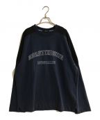 Essayエッセイ）の古着「NEW WAVE SWEAT」｜ネイビー