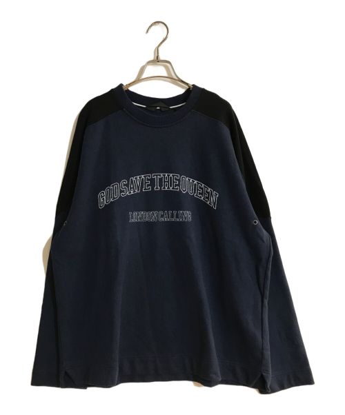 Essay（エッセイ）Essay (エッセイ) NEW WAVE SWEAT ネイビー サイズ:2の古着・服飾アイテム