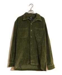 RRL（ダブルアールエル）の古着「オープンカラーコーデュロイシャツ」｜グリーン