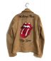 JACKROSE VINTAGE (ジャックローズヴィンテージ) ROLLING STONES (ローリングストーンズ) コラボダブルライダースジャケット ブラウン サイズ:M：10000円