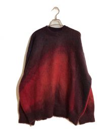 stein（シュタイン）の古着「OVERSIZED GRADATION MOHAIR LS」｜レッド