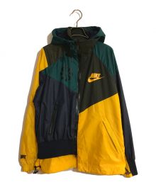 sacai×NIKE（サカイ×ナイキ）の古着「W Nrg Ga Jkt Hd Ni-02」｜イエロー×グリーン