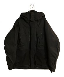 WHITE MOUNTAINEERING（ホワイトマウンテ二アニング）の古着「GORE-TEX DOWN JACKET」｜ブラック