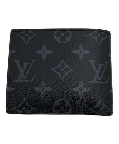 LOUIS VUITTON（ルイ ヴィトン）LOUIS VUITTON (ルイ ヴィトン) エクリプス ポルトフォイユ・マルコ ブラック×グレーの古着・服飾アイテム