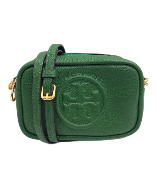 TORY BURCH（トリーバーチ）TORY BURCH (トリーバーチ) PERRY BOMBE MINI BAG グリーンの古着・服飾アイテム