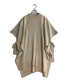 HYKE（ハイク）の古着「COMMAND SWEATER PONCHO」｜アイボリー