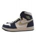 NIKE (ナイキ) AIR JORDAN1 RETRO HI OG CO.JP/エア ジョーダン 1 レトロ ハイ ネイビー サイズ:26㎝：16000円