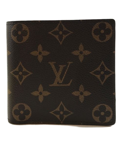 LOUIS VUITTON（ルイ ヴィトン）LOUIS VUITTON (ルイ ヴィトン) ポルトフォイユ・マルコ ブラウンの古着・服飾アイテム