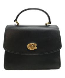 COACH（コーチ）の古着「PARKER TOP HANDLE」｜ブラック