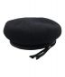 THE H.W. DOG&CO (ザ エイチダブリュー ドッグ アンド コー) LEATHER BERET ブラック サイズ:34：8000円